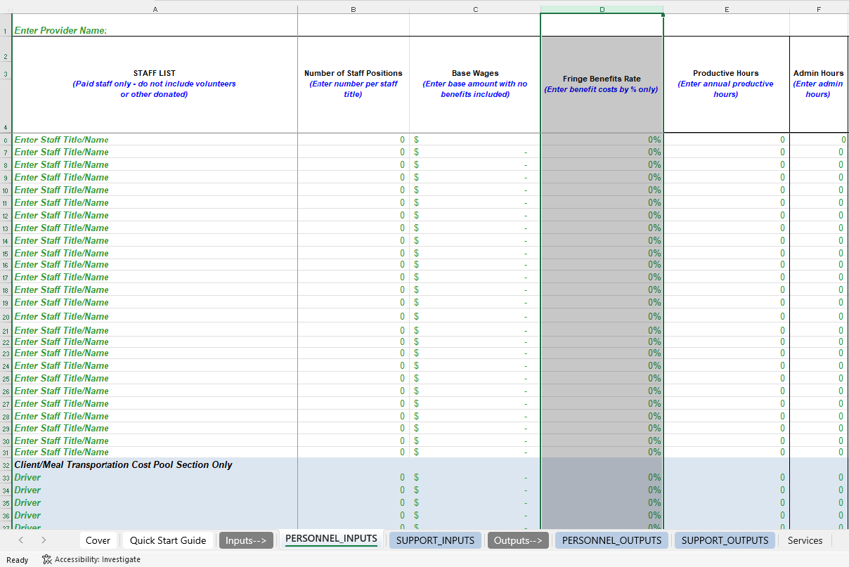 appendix g 5 base wage each staff member
