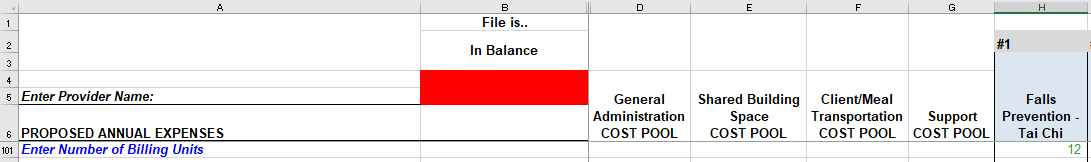 appendix g 5 billing units total expenses