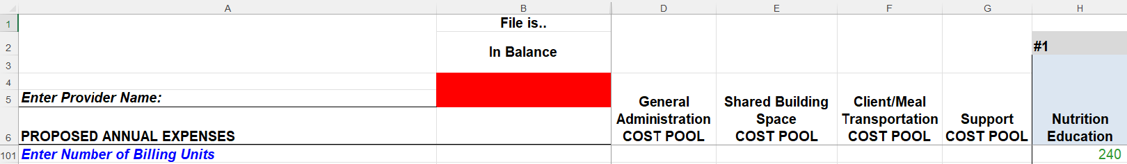appendix g 5 number billing units