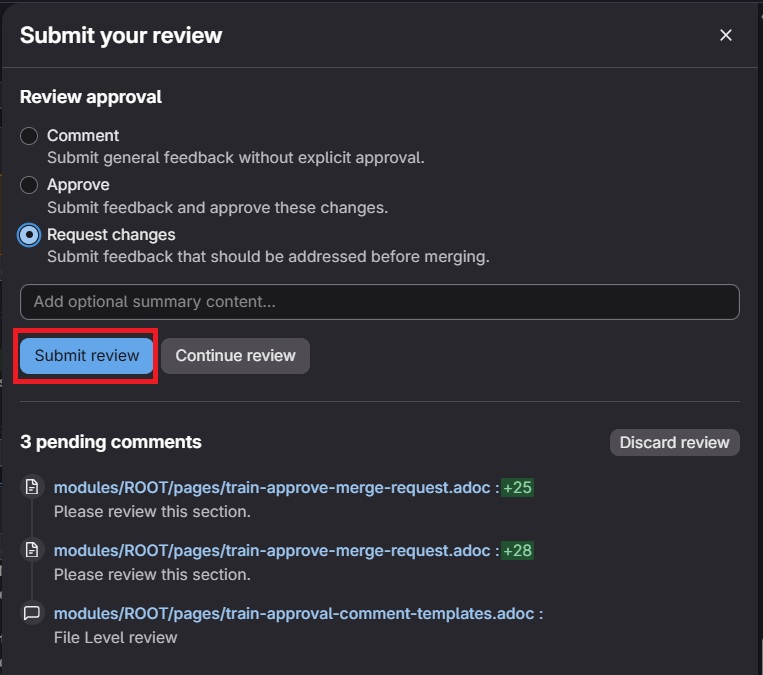 train comment feedback 6